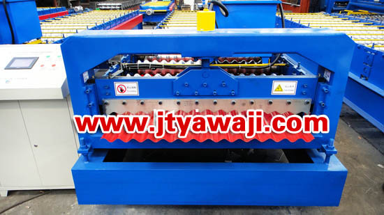Corrugated roof tile forming machine 18-76-988